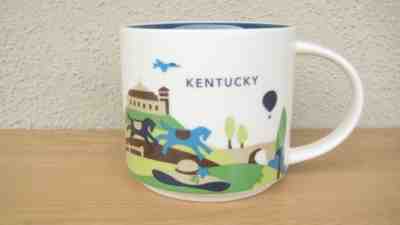 14 ounce STARBUCKS You Are Here Coffee Mug 2017 KENTUCKY CLEAN!! - Sold on eBay Nov, 20th 2018 for $9.99