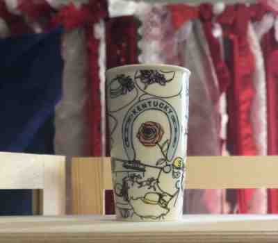 ~BRAND NEW~ 2017 starbucks Kentucky collectors 12 oz. ceramic tumbler - Sold on eBay Nov, 12th 2018 for $12.50
