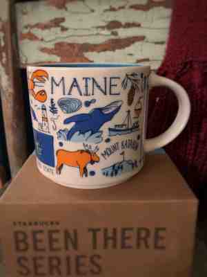 BRAND NEW 2018 Maine -  "Been There Series" Starbucks Mug 14oz *Limited - Sold on eBay Nov, 19th 2018 for $37.00