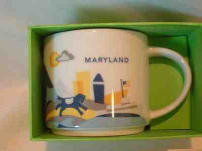Starbucks Coffee Mug - Maryland - You Are Here Series - New! NIB - Sold on eBay Dec, 7th 2018 for $15.00