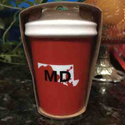 Starbucks Maryland Christmas Ornament Location Collection Map Christmas Tree New - Sold on eBay Dec, 6th 2018 for $13.30