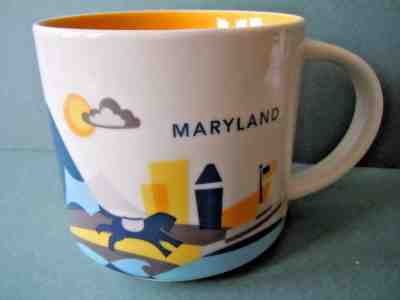 Starbucks Mug - Maryland - You Are Here Collection 2016  - Sold on eBay Dec, 3rd 2018 for $14.95