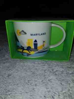 Starbucks You Are Here Collection Maryland Mug - 14 oz - Sold on eBay Nov, 27th 2018 for $15.99