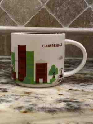 Starbucks You Are Here Collection Mug - CAMBRIDGE Massachusetts - Sold on eBay Nov, 12th 2018 for $20.99