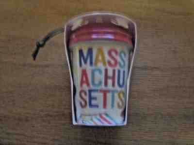 Starbucks 2017 Massachusetts Ceramic Christmas Ornament  - Sold on eBay Nov, 8th 2018 for $9.99