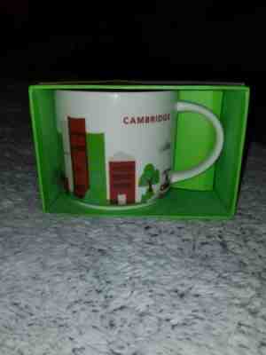 Starbucks You Are Here Collection Mug - CAMBRIDGE Massachusetts - Sold on eBay Nov, 1st 2018 for $14.99