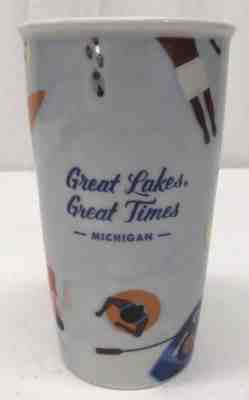 Starbucks Michigan Great Lakes Great Times Tumbler Mug 12oz - Sold on eBay Dec, 6th 2018 for $35.00
