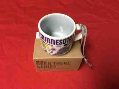 Starbucks Been There Series Across Globe Collection Demi Ornament  MINNESOTA - Sold on eBay Dec, 1st 2018 for $23.95
