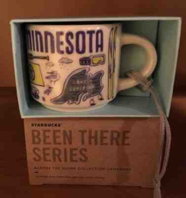 NIB Starbucks Been There Series MINNESOTA Ornament 2oz Coffee Mug - Sold on eBay Nov, 19th 2018 for $17.99