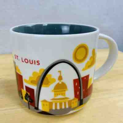 Starbucks -  St. Louis, MO  "You Are Here" Collection 14 oz. Mug [2014] (EUC) - Sold on eBay Dec, 7th 2018 for $15.99