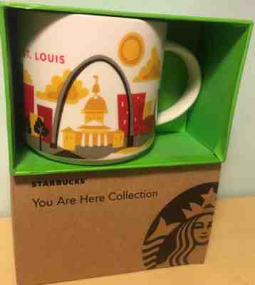 Starbucks -  St. Louis, MO  "You Are Here" Collection 14 oz. Mug [2014] (EUC) - Sold on eBay Oct, 27th 2018 for $26.50