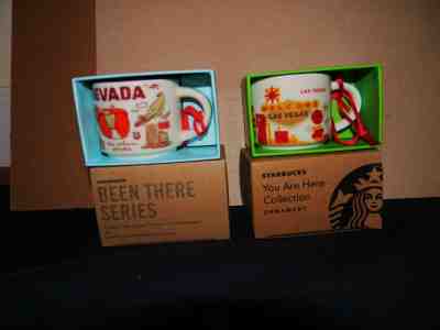 Starbucks Been There You Are There Series - Las Vegas & Nevada ornament Mugs New - Sold on eBay Dec, 10th 2018 for $32.95