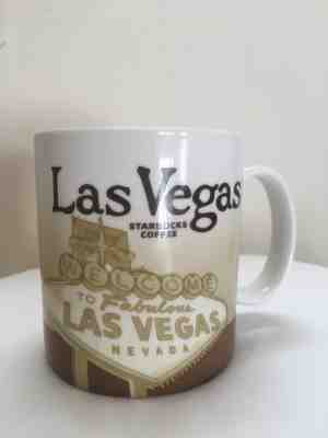 Starbucks 2009 Las Vegas Nevada Collector Series 16 oz Coffee Cup Mug - Sold on eBay Dec, 9th 2018 for $5.00