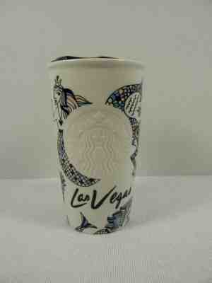 Starbucks Local Collection 2015 To Go Cup Tumbler Mug LAS VEGAS Nevada 12 oz  - Sold on eBay Dec, 9th 2018 for $15.00
