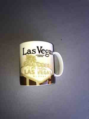 STARBUCKS  2010 Las Vegas Sign Nevada City Collector Series 16 oz Mug Cup EUC - Sold on eBay Dec, 8th 2018 for $6.20