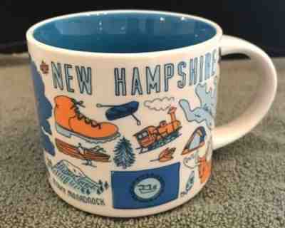 NIB Starbucks BEEN THERE Collection - New Hampshire 14oz Ceramic Mug  - Sold on eBay Nov, 7th 2018 for $39.95