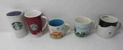 Lot of 5 Collectible Starbucks Mugs (New Mexico, Seattle & More) - Sold on eBay Dec, 5th 2018 for $10.50