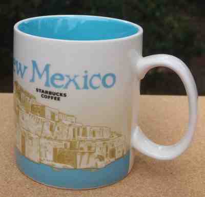 2012 STARBUCKS COFFEE NEW MEXICO Coffee Mug 16 oz - Mayan Ruins - NEW - Sold on eBay Sep, 17th 2018 for $65.00