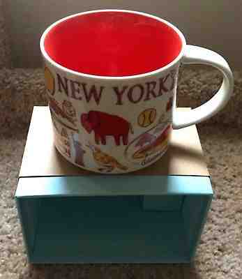 STARBUCKS NEW "BEEN THERE SERIES" NEW YORK CERAMIC MUG - 14 FL.OZ. - NEW - Sold on eBay Dec, 6th 2018 for $14.99