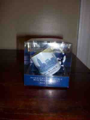 Starbucks NYC / New York City Collectible Mini Mug Ornament 2 fl oz.  - Sold on eBay Dec, 6th 2018 for $18.99