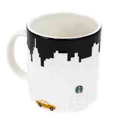 2012 STARBUCKS COFFEE / NEW YORK CITY RELIEF 3D MUG 16 OZ COLLECTOR SERIES - Sold on eBay Dec, 5th 2018 for $24.99