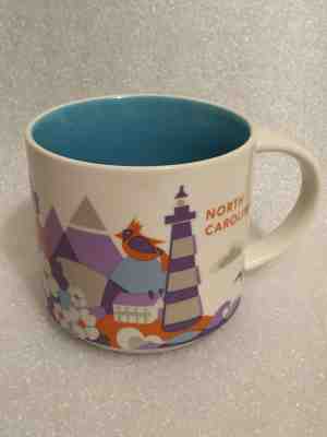 starbucks north carolina you are here collectors 14 oz. mug EUC - Sold on eBay Dec, 14th 2018 for $12.00