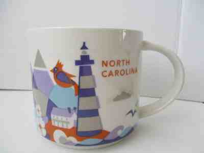 Starbucks 14oz 2015 North Carolina "You Are Here" Coffee Mug in Mint Condition - Sold on eBay Dec, 12th 2018 for $24.00