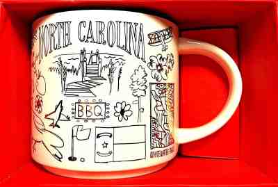 Starbucks Mug Been There Series Collectible North Carolina NC 14 Ounces New LE - Sold on eBay Dec, 11th 2018 for $30.00