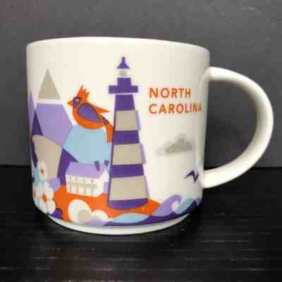Starbucks Coffee Mug North Carolina You Are Here Collection 2015 - Sold on eBay Dec, 9th 2018 for $7.00