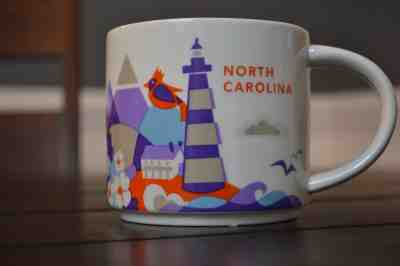 Brand New Starbucks You Are Here North Carolina Mug with Original Box - Sold on eBay Dec, 8th 2018 for $24.99