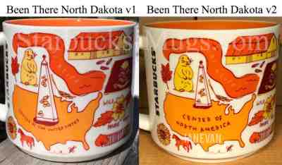 Starbucks North Dakota V2 Been There mug 14oz - Sold on eBay Dec, 10th 2018 for $30.00