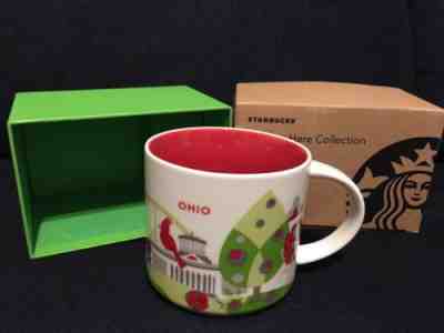 NIB Starbucks *RETIRED* 2015 Ohio “You Are Here” Mug - New! Christmas Gift! - Sold on eBay Dec, 11th 2018 for $20.00
