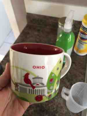 Starbucks You Are Here Mug - Ohio - Sold on eBay Dec, 9th 2018 for $5.50