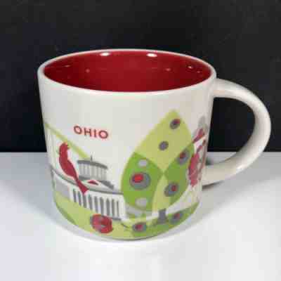 Starbucks Ohio You Are Here Coffee Mug Collectible Cup 14 oz YAH 2016 Never Used - Sold on eBay Dec, 6th 2018 for $19.95