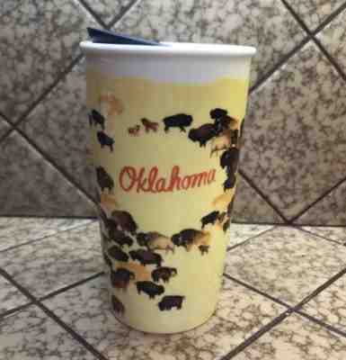 Starbucks NWT Oklahoma Sooner State Double Wall Travel Weekend Special Only - Sold on eBay Oct, 31st 2018 for $25.99