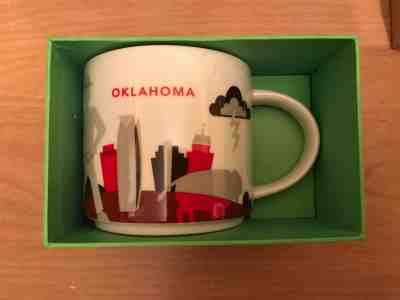 StarbuckS You Are Here Oklahoma 14 oz Mug - Sold on eBay Oct, 16th 2018 for $24.95