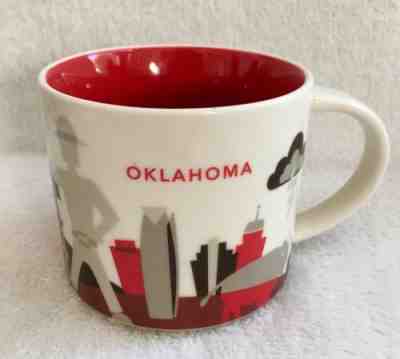 Brand New! Starbucks You Are Here Oklahoma Coffee Mug 14floz - Sold on eBay Oct, 11th 2018 for $17.95