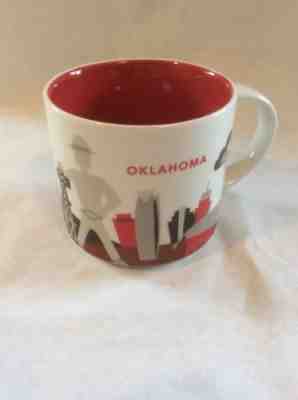Starbucks " You Are Here "  Oklahoma Coffee Mug 2016 - Sold on eBay Oct, 1st 2018 for $8.99
