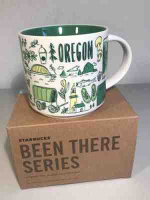 Starbucks 2018 Oregon Mug 14 oz Been There Series NIB - Sold on eBay Dec, 15th 2018 for $28.99