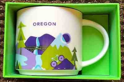 Starbucks Oregon - You Are Here Collection - City Mug NWT in Box - Sold on eBay Dec, 7th 2018 for $19.99