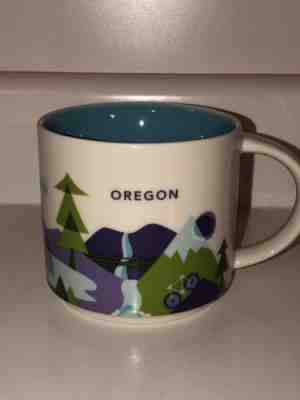 Starbucks You are Here Mug Oregon 14 oz - Sold on eBay Dec, 4th 2018 for $10.99