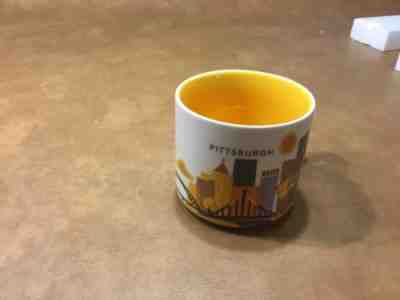 Starbucks Pittsburgh PA You Are Here Mug Coffee Cup Collectible (P). New - Sold on eBay Nov, 17th 2018 for $11.35