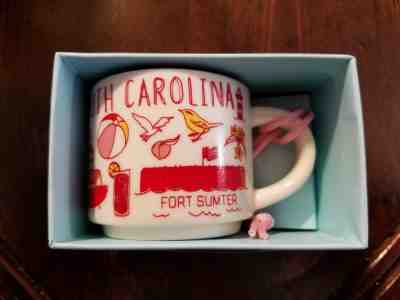 Starbucks South Carolina "Been there done that" New in Box Ornament.  - Sold on eBay Dec, 8th 2018 for $14.00