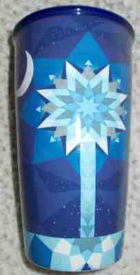 Starbucks South Carolina Ceramic Travel Mug, new mint - Sold on eBay Nov, 1st 2018 for $47.00