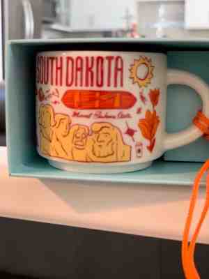 Starbucks Been There Ornament South Dakota - Sold on eBay Nov, 13th 2018 for $24.99