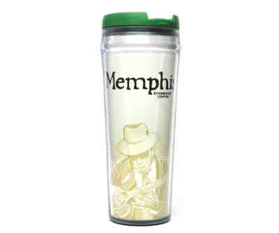 Starbucks Global Icon "Memphis" Tennessee 12oz Travel Tumbler Coffee Mug Tea Cup - Sold on eBay Dec, 9th 2018 for $29.99