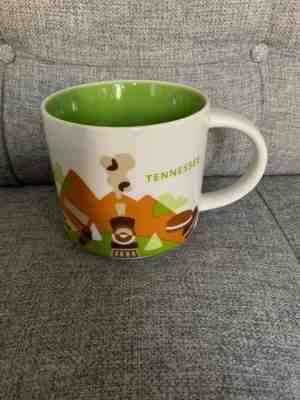 Starbucks Tennessee 2015 You Are Here Collection Coffee Mug - Sold on eBay Dec, 4th 2018 for $9.25