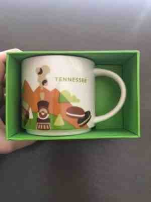 Tennessee "You Are Here" State Icon Starbucks mug (14oz) - Sold on eBay Dec, 2nd 2018 for $8.50