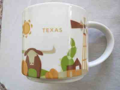 Starbucks Texas You Are Here Collection Coffee Mug Cup 14oz - Sold on eBay Dec, 14th 2018 for $12.00