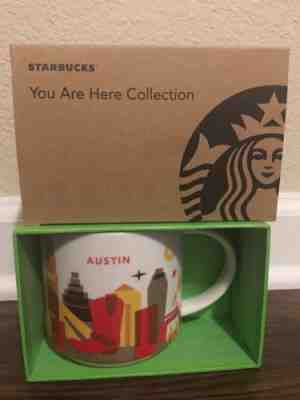 STARBUCKS Austin, Texas You Are Here Mug Brand new in box, Authentic, Fast Ship! - Sold on eBay Dec, 14th 2018 for $33.99